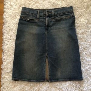 Jean skirt